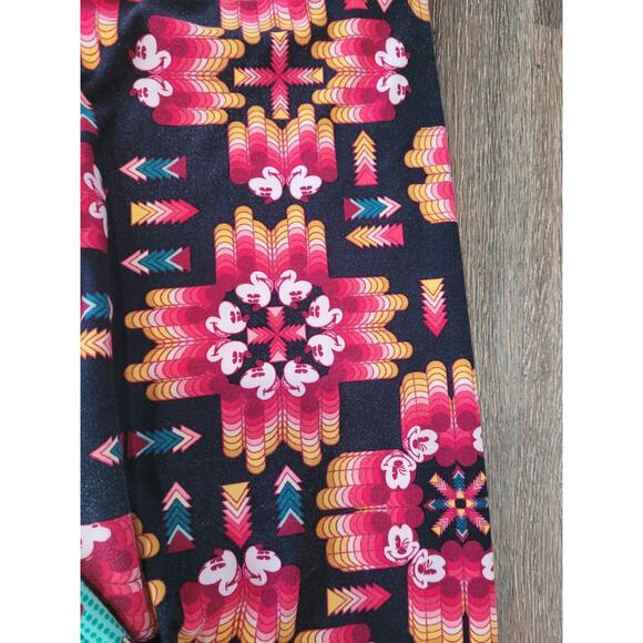 Mickey & Minnie Mouse LuLaRue Plus Outfit Top and Leggings 2X Tall/Curvy #17 - Picture 6 of 6